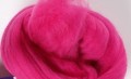 35 Fuchsia wool top 19.5 micron merino