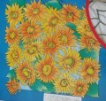 Sunny scarf 90 cm x 90 cm