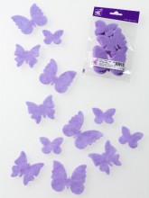 merino wool prefelts in lilac