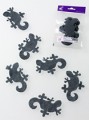 Prefelt cut shapes Geckos Charcoal