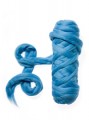 57 Sky Blue Wool Top 19.5micron Merino