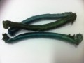 Dyed silk rods Jasper 6g