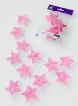Prefelt cut shapes Stars Light Pink
