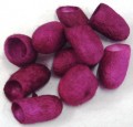 Cocoons, dyed Plum, 10 pack