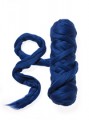 72 Dark Blue Wool Top 19.5micron Merino