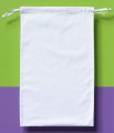 cotton drawstring bag at Silksational